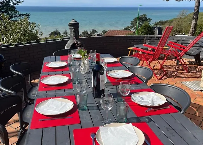 Maison Le Coteau Vue 8 Pers Caux Willa Petit-Caux