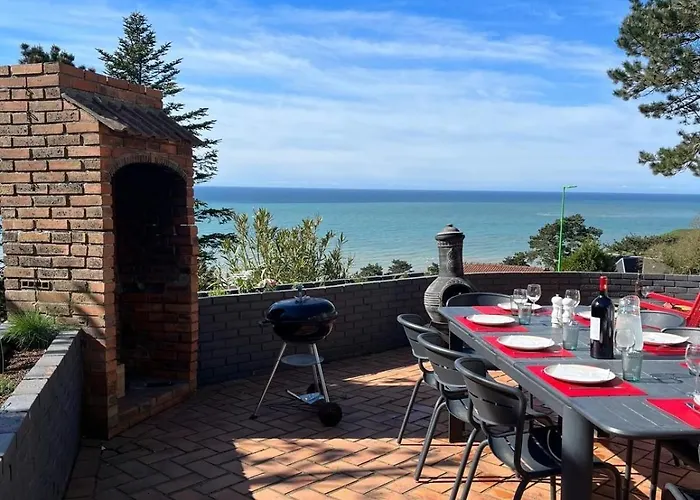 Willa Maison Le Coteau Vue 8 Pers Caux